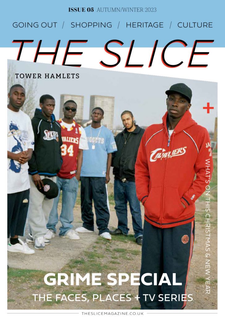 Front cover of The Slice Tower Hamlets, Grime Special.